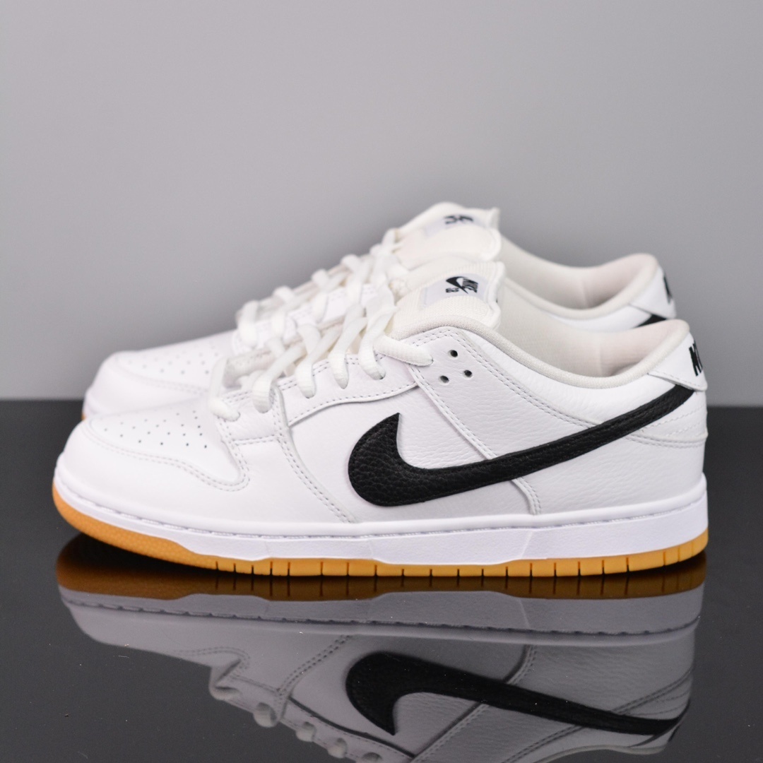 Nike SB Dunk Low Pro White/Gum Branco