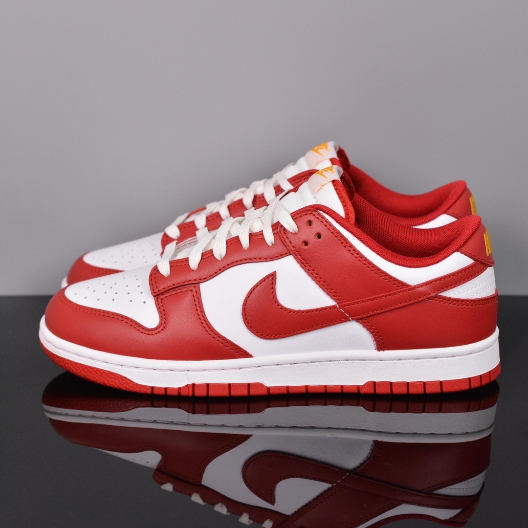 Nike Dunk Low Next Nature White Gym Red