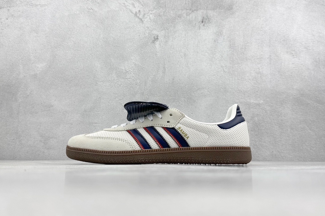 Adidas Samba OG Crystal White Dark Blue