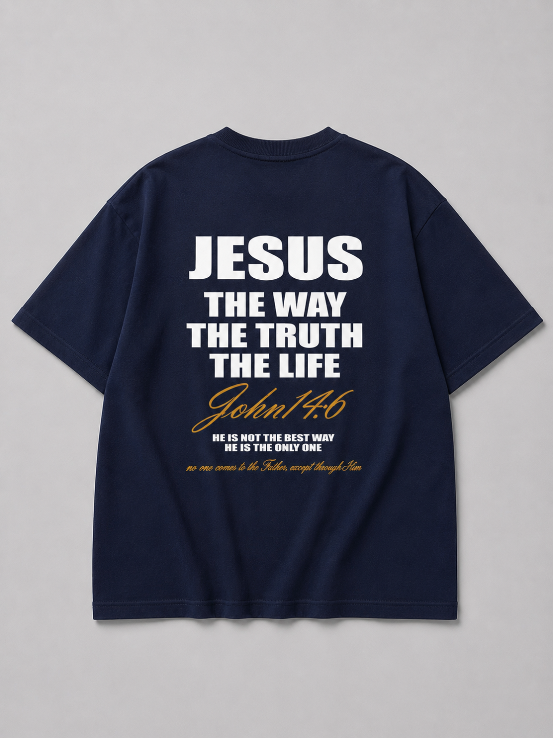 Camiseta Oversized The Way Marinho