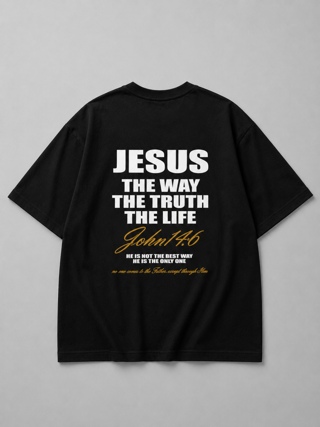 Camiseta Oversized The Way Preta