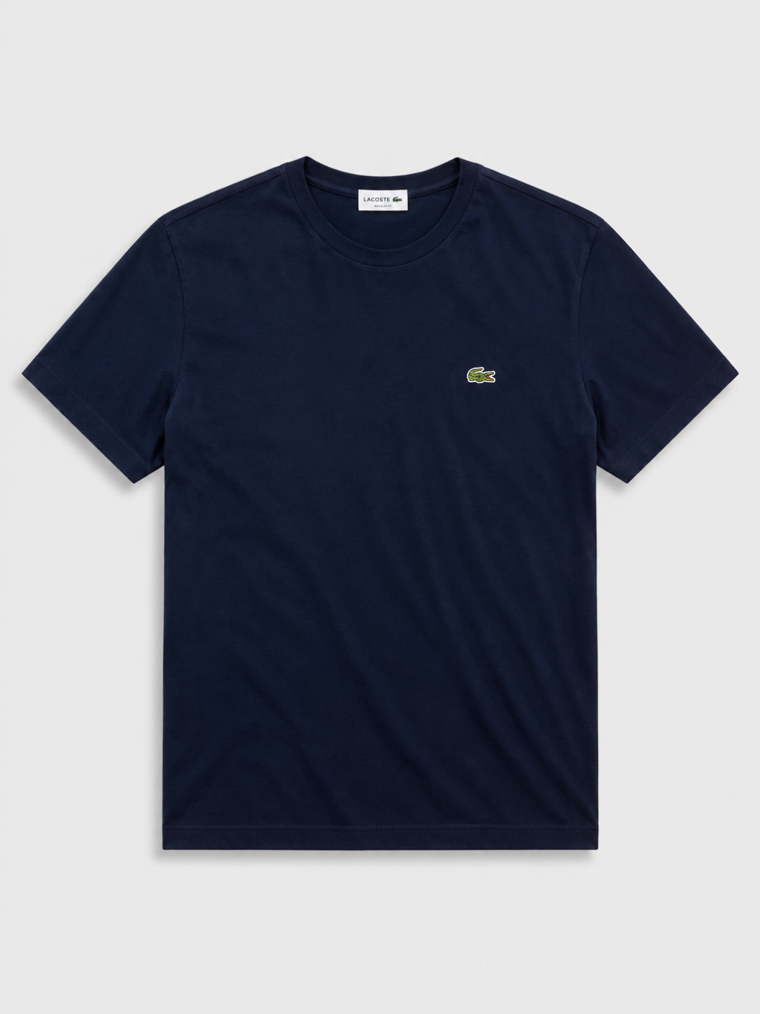 Camiseta Slim Premium Lacoste Essential – Marinho