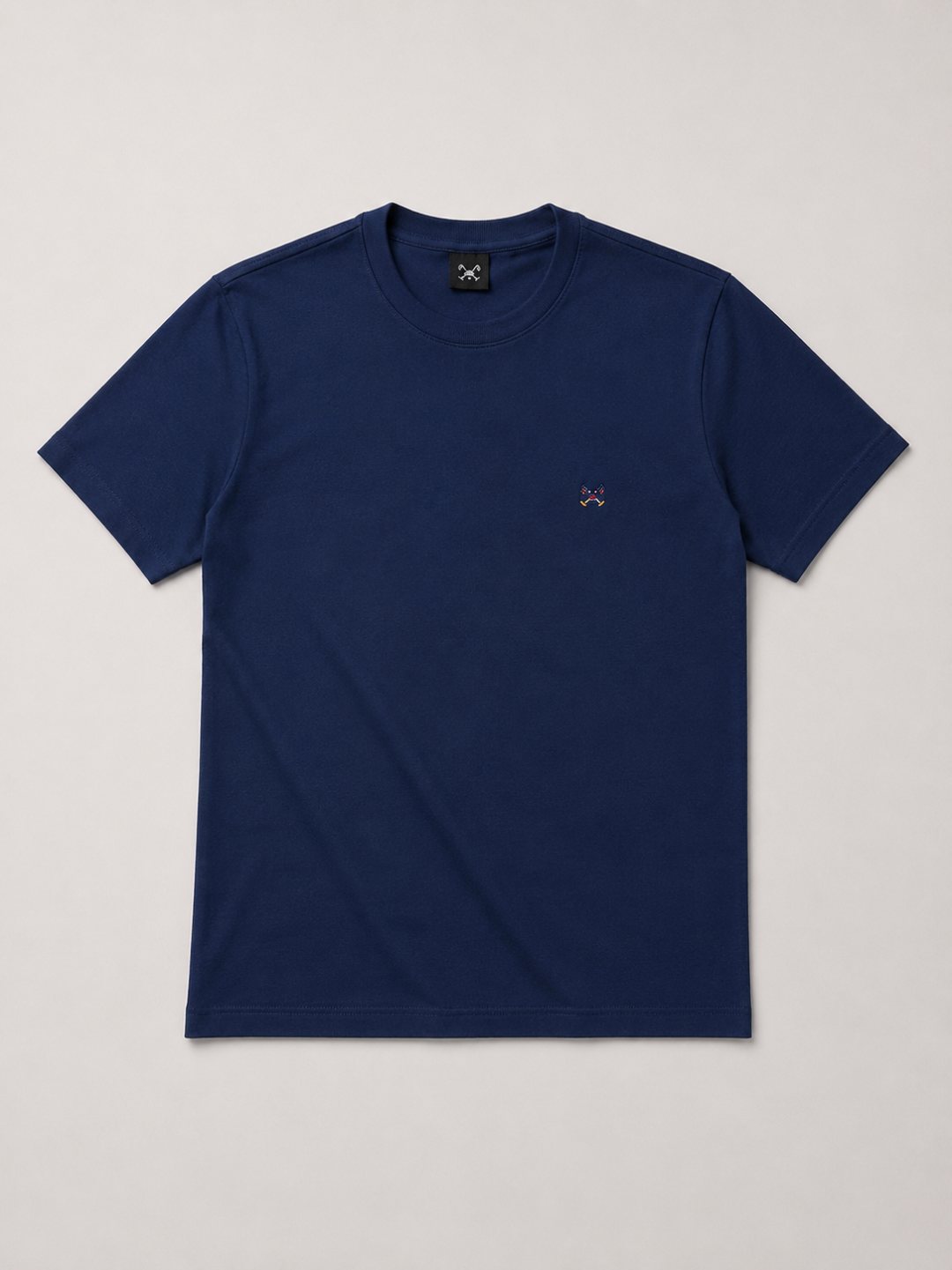 Polo Play Camiseta Slim Peruvian Signature — Marinho