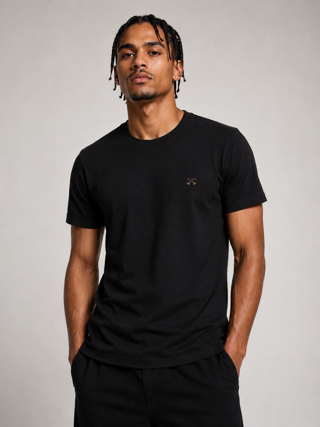Polo Play Camiseta Slim Peruvian Signature — Preta - Imagem 2